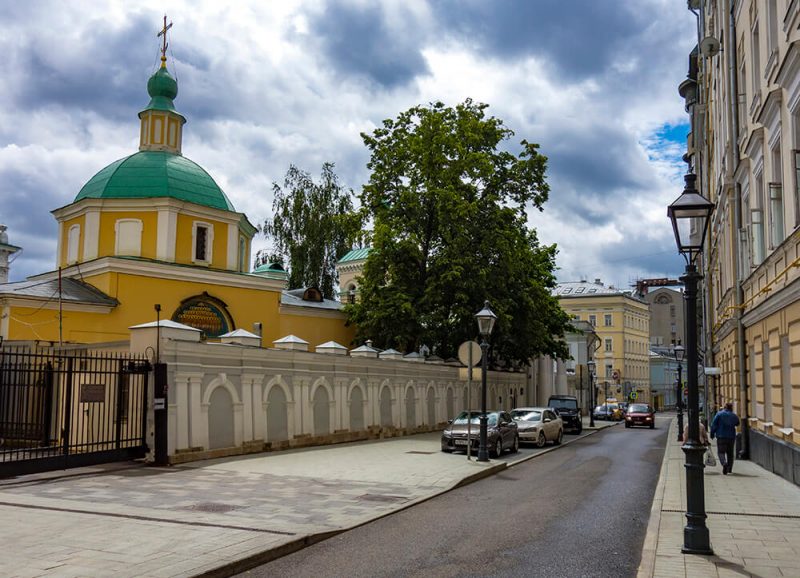 Храм святителя Николая в Старом Ваганькове, Староваганьковский переулок, фото