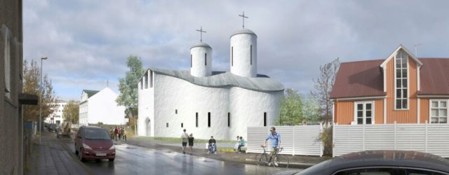 православный храм в Исландии