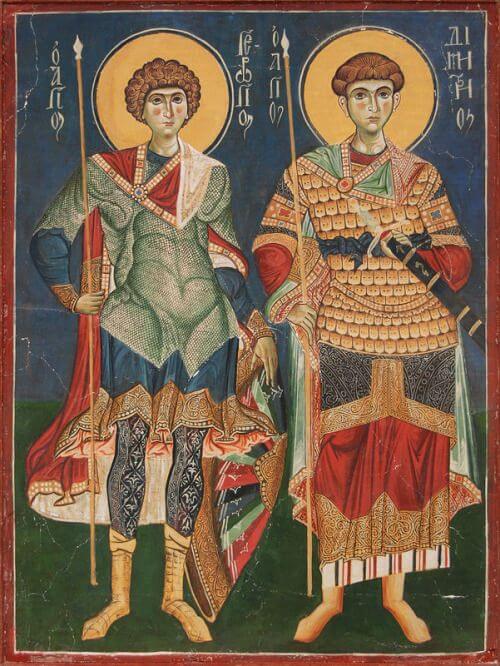 великомученики Георгий и Димитрий