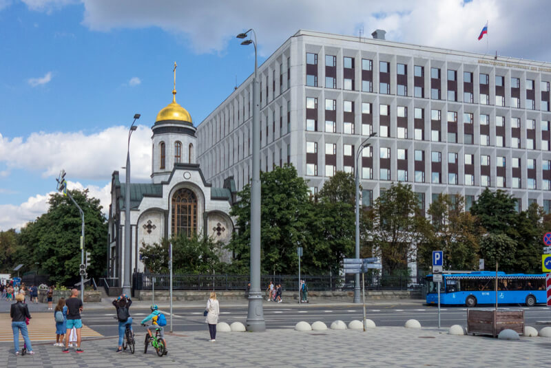 Храм Казанской иконы Божией Матери на Калужской площади фото